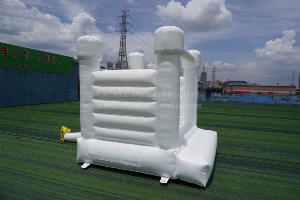 T2-3514G White Wedding Bounce House