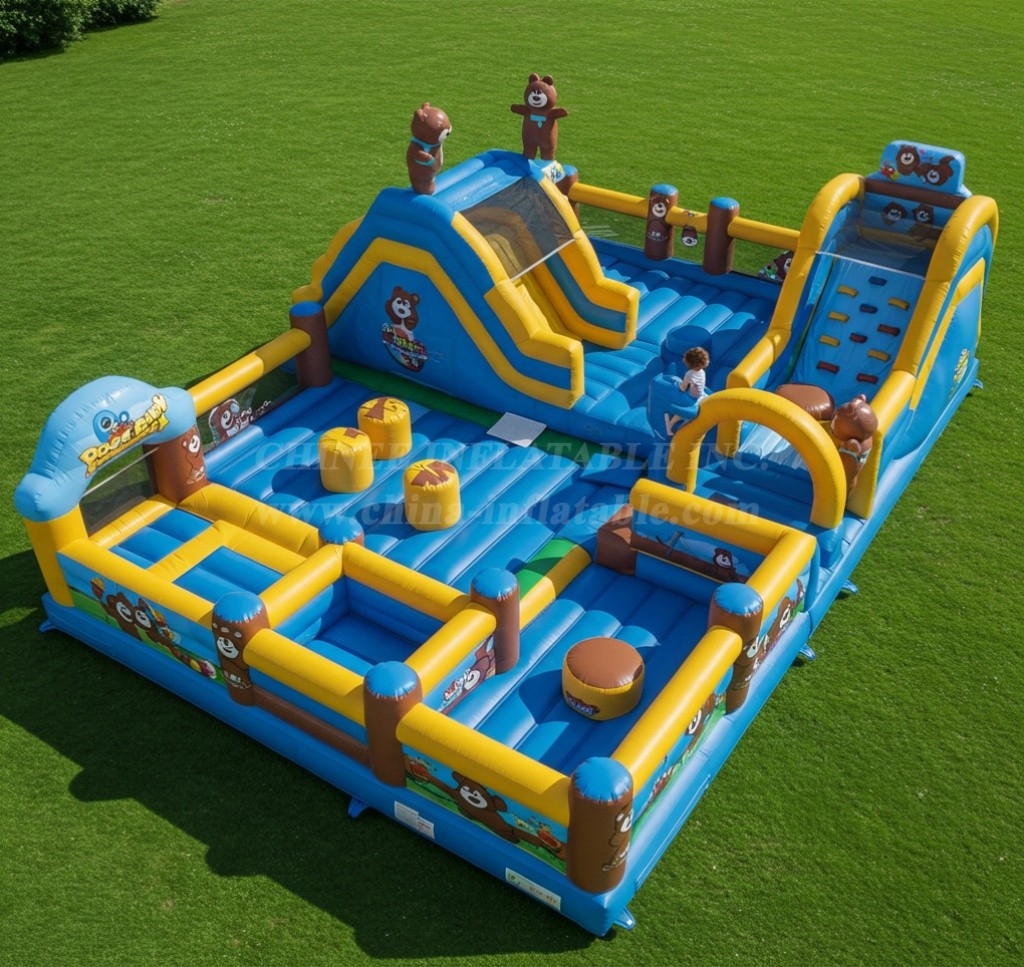 GF2-203 Boonie Bears Inflatable Park