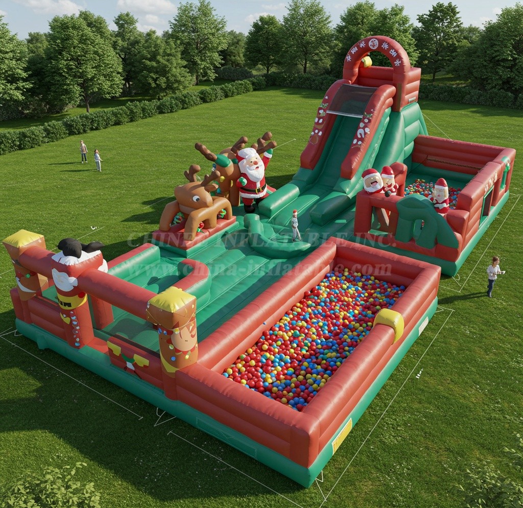 GF2-207 Christmas Inflatable Park