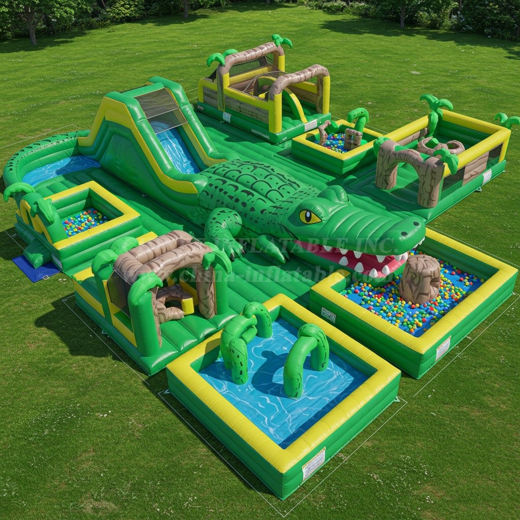 GF2-214 crocodile Inflatable Park
