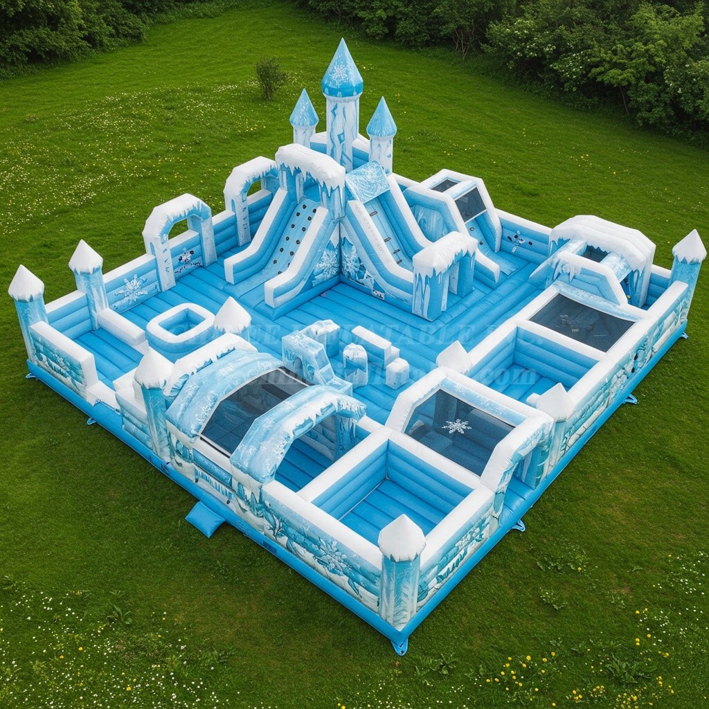 GF2-216 Frozen Inflatable Park