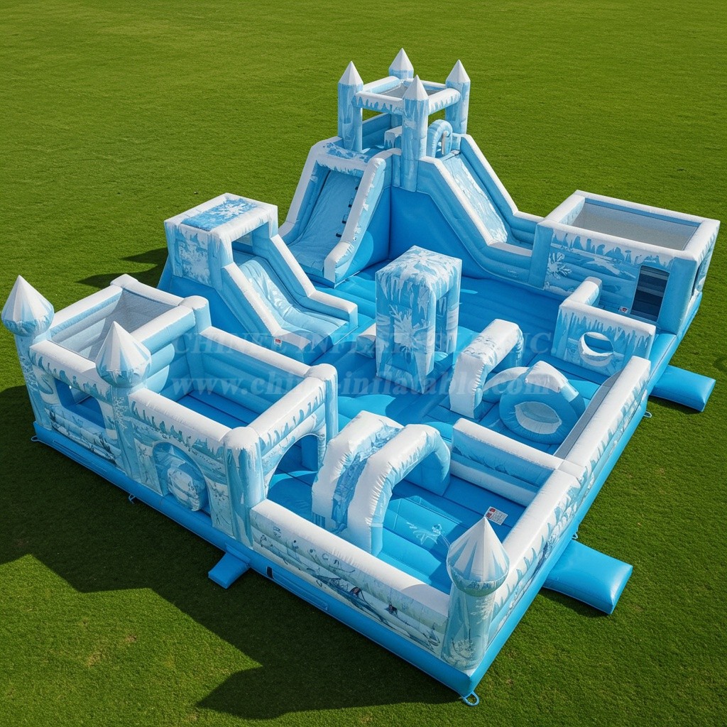 GF2-220 Frozen Inflatable Park