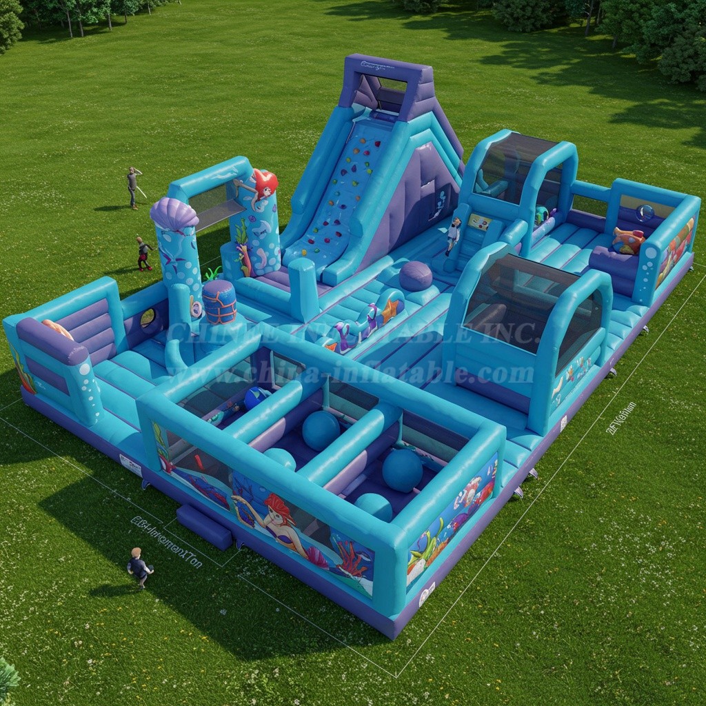 GF2-224 Mermaid Inflatable Park