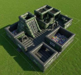 GF2-227 military style Inflatable Park