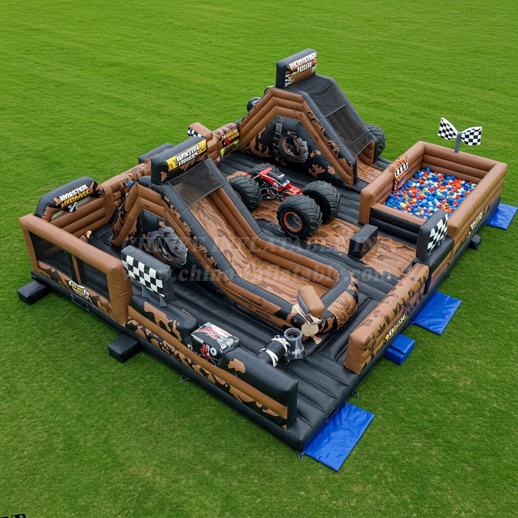 GF2-235 monster trucks Inflatable Park