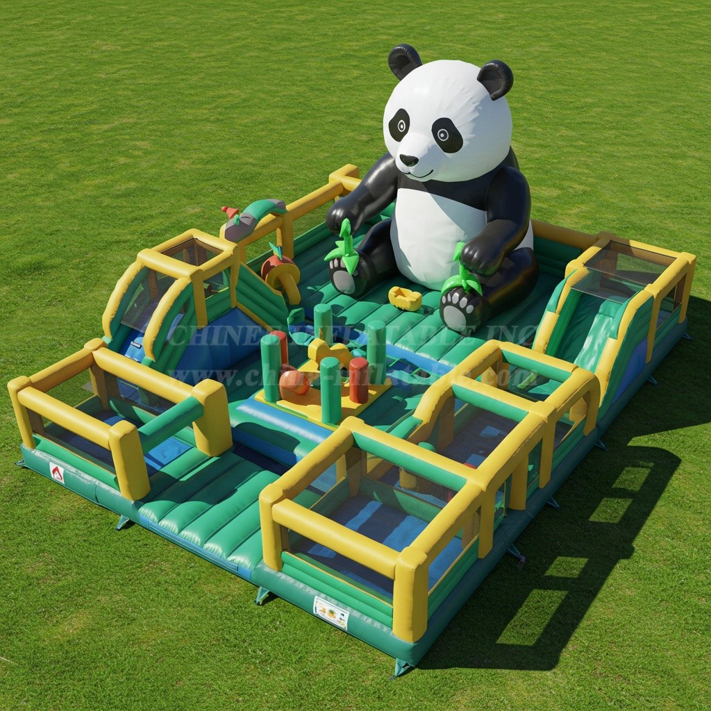 GF2-238 Panda Inflatable Park