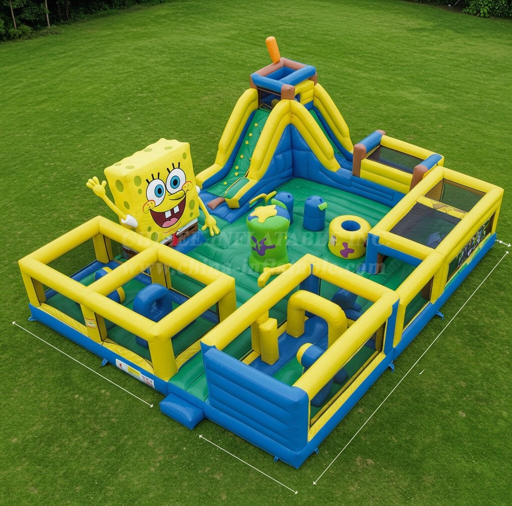GF2-245 Spongebob Inflatable Park