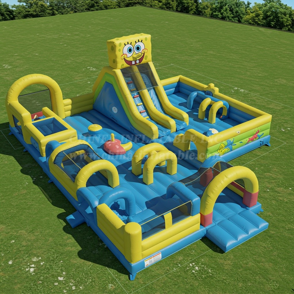 GF2-246 Spongebob Inflatable Park