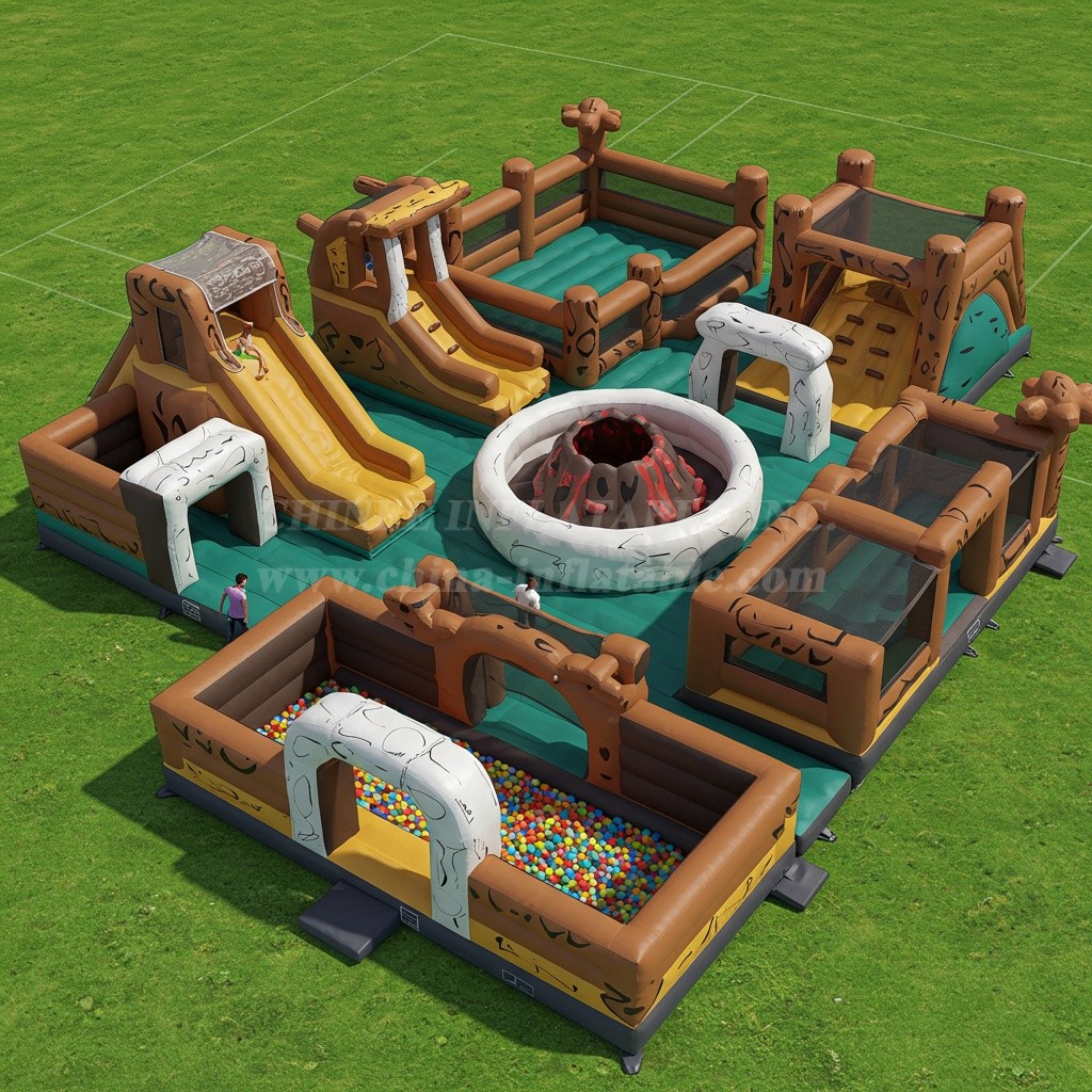 GF2-249 The Flintstones Inflatable Park