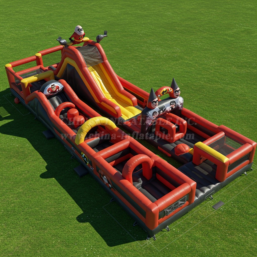 GF2-250 The Incredibles Inflatable Park