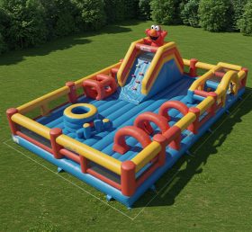 GF2-254 Tickle Me Elmo Inflatable Park