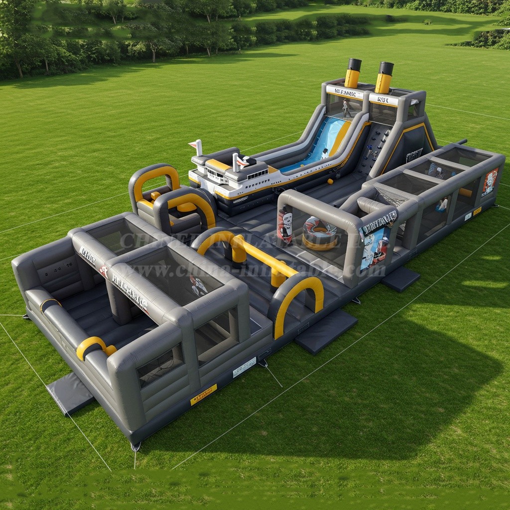 GF2-256 Titanic Inflatable Park