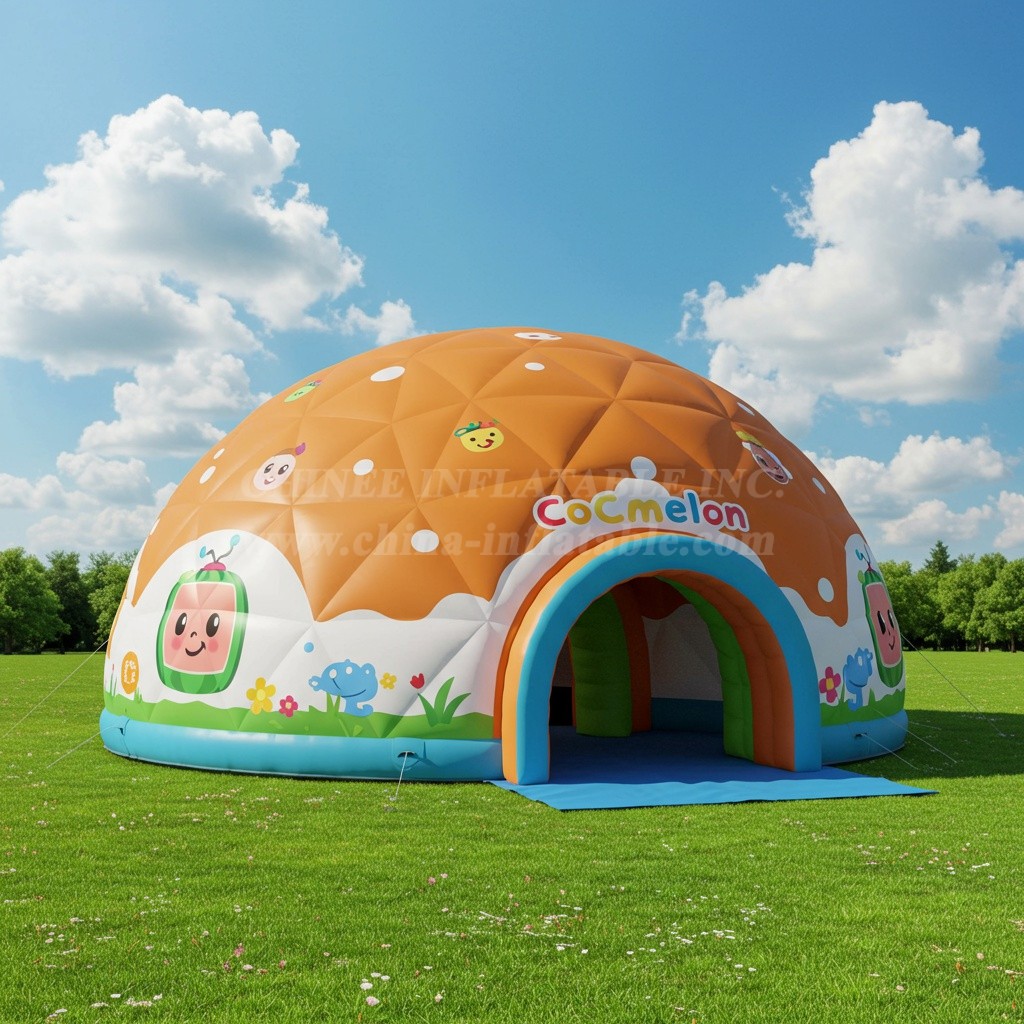 Tent1-4831 Cocomelon Inflatable Dome