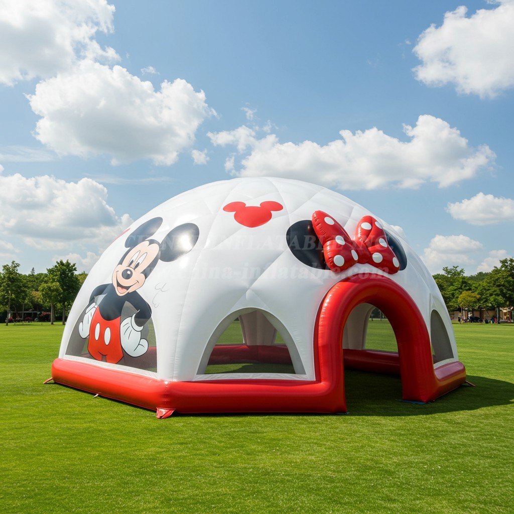 Tent1-4930 Mickey Minnie Inflatable Dome