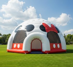 Tent1-4932 Mickey Minnie Inflatable Dome