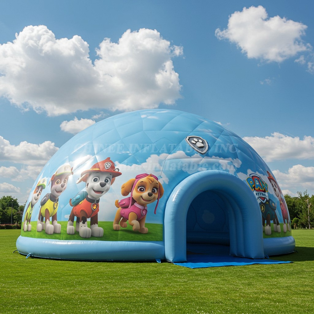 Tent1-4936 PAW Patrol Inflatable Dome