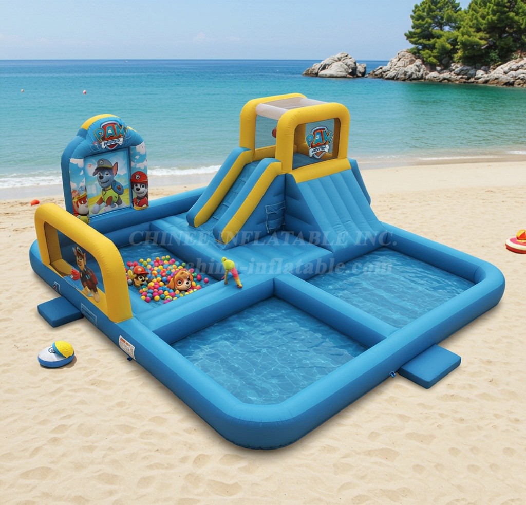 Pool3-206 Paw Patrol Pool Water Park