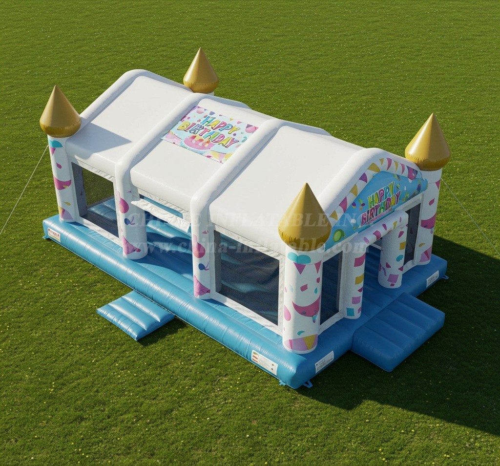 T2-8305 Birthdays Inflatable Castles