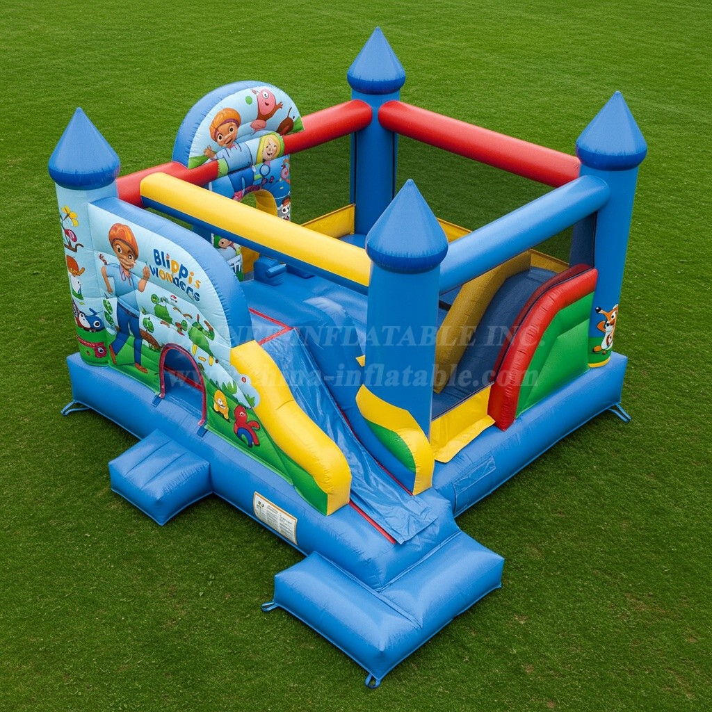 T2-8308 Blippi Wonders Inflatable Castles