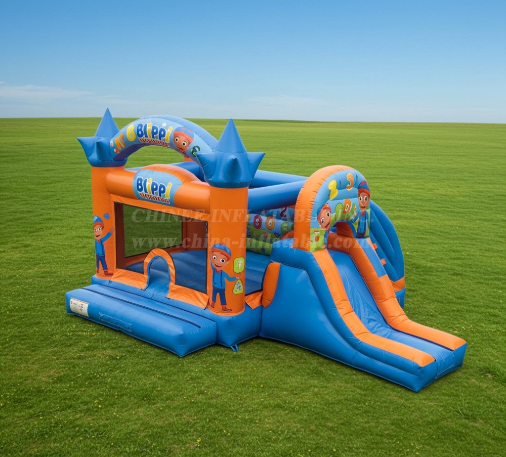 T2-8309 Blippi Wonders Inflatable Combos