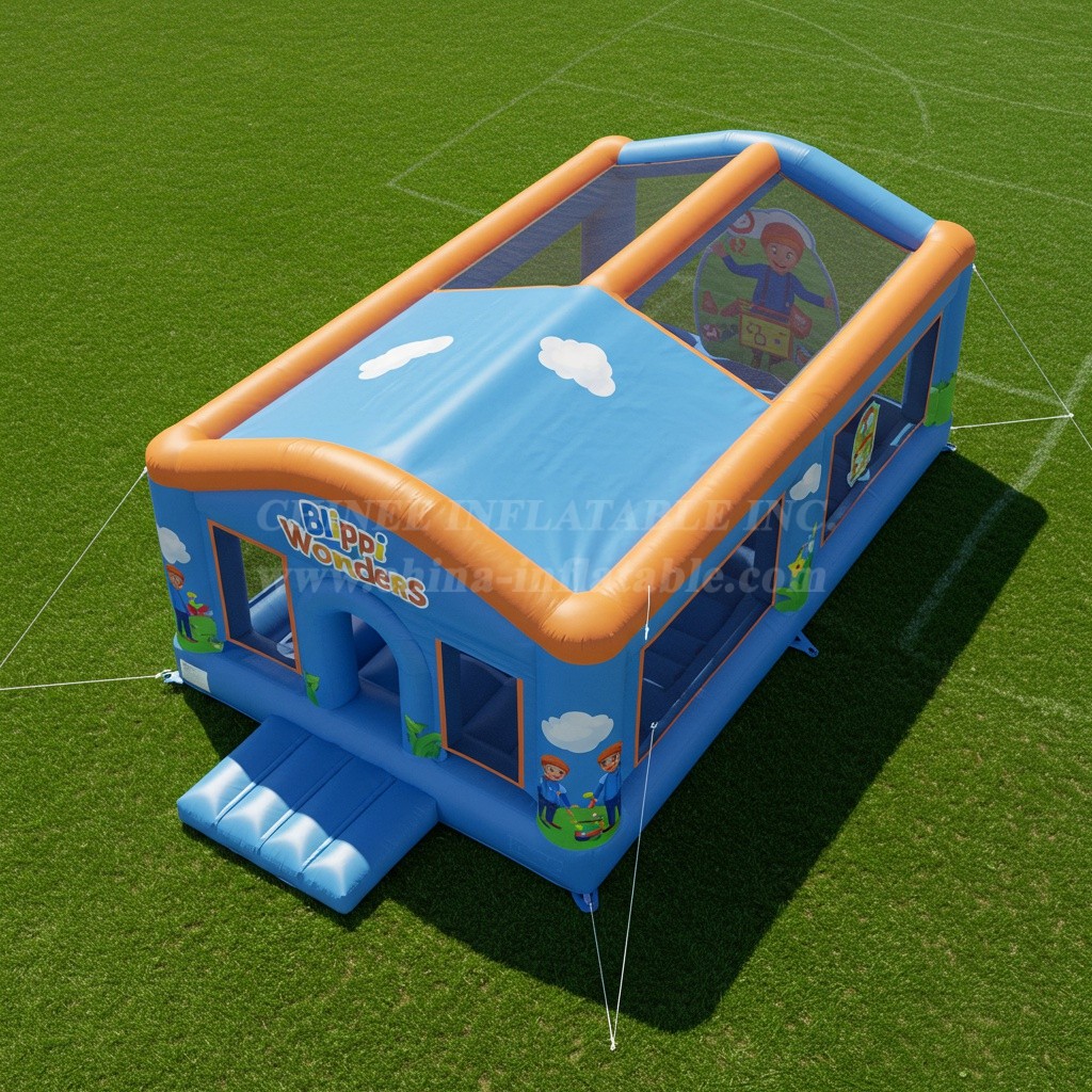 T2-8310 Blippi Wonders Inflatable Bouncer