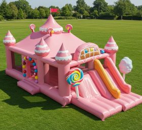 T2-8318 Candy Inflatable Castles