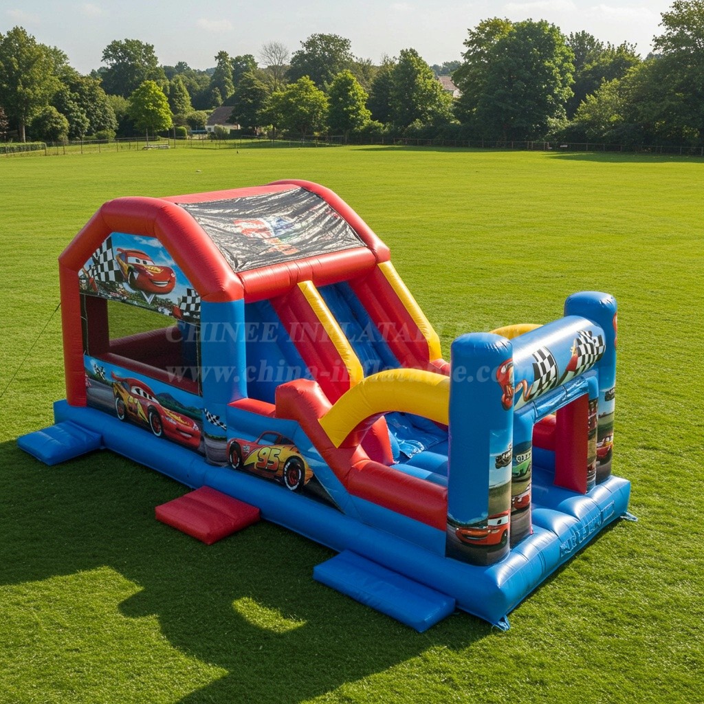 T2-8322 Cars Inflatable Combos