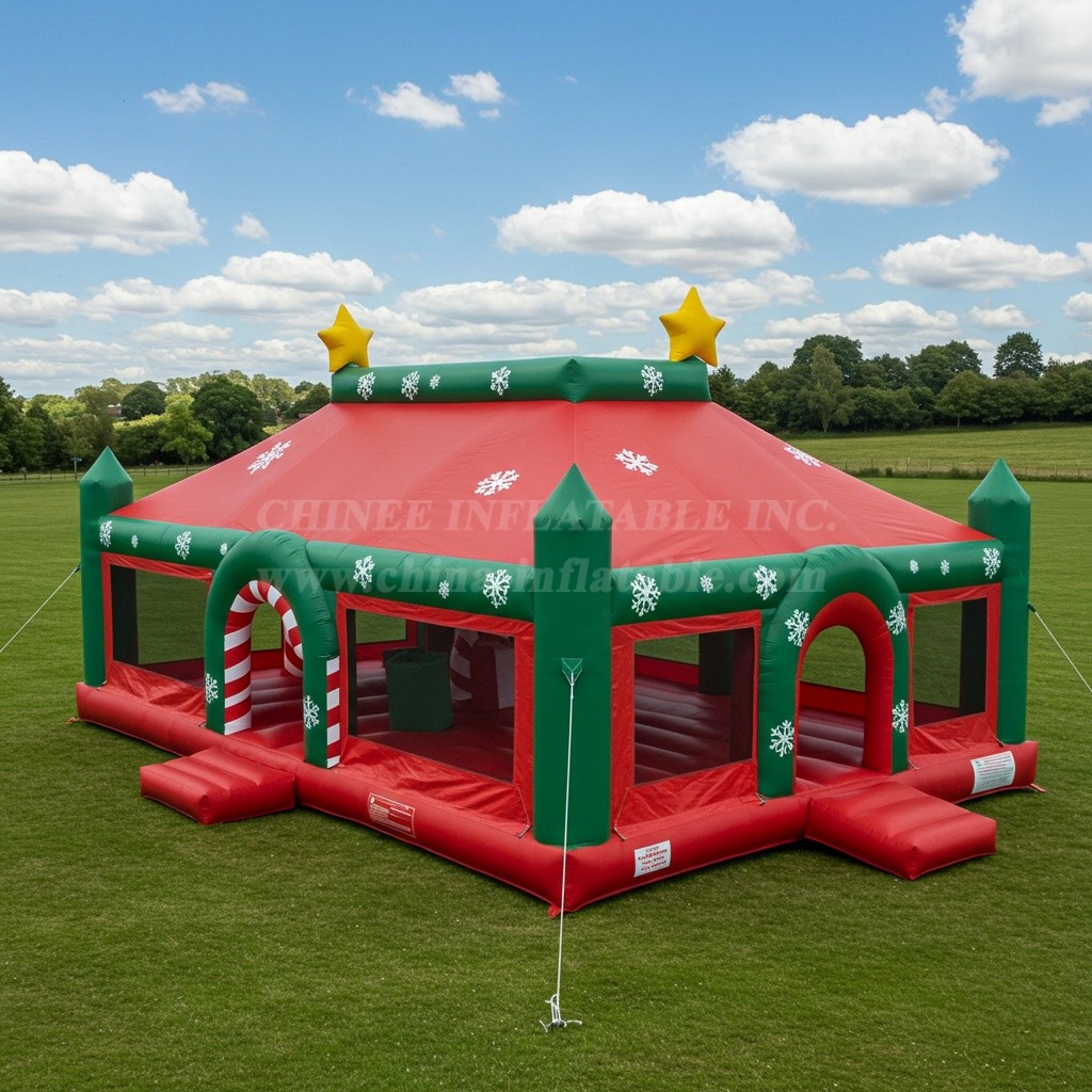 T2-8324 Christmas Inflatable Bouncer