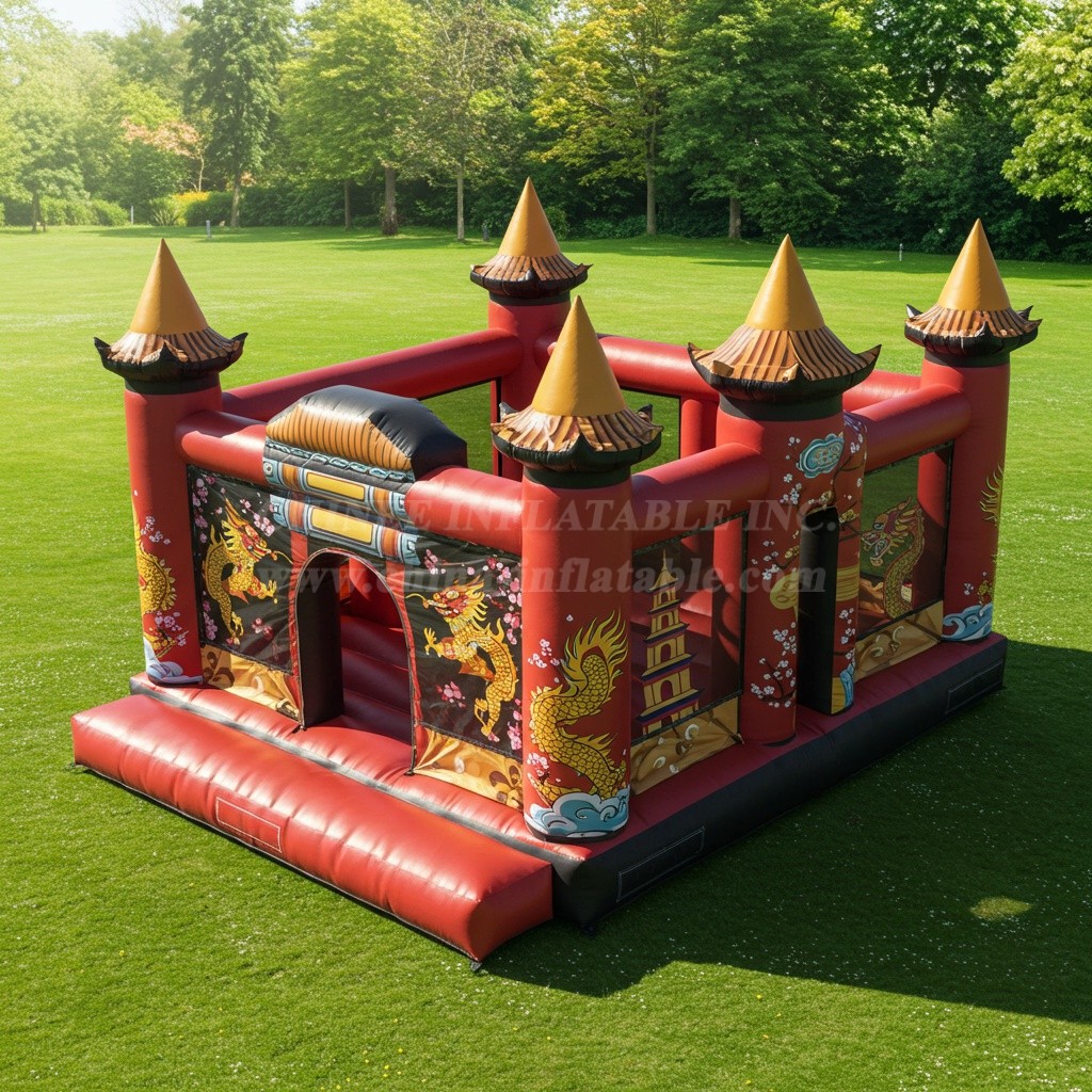 T2-8332 Chinese Style Inflatable Castles