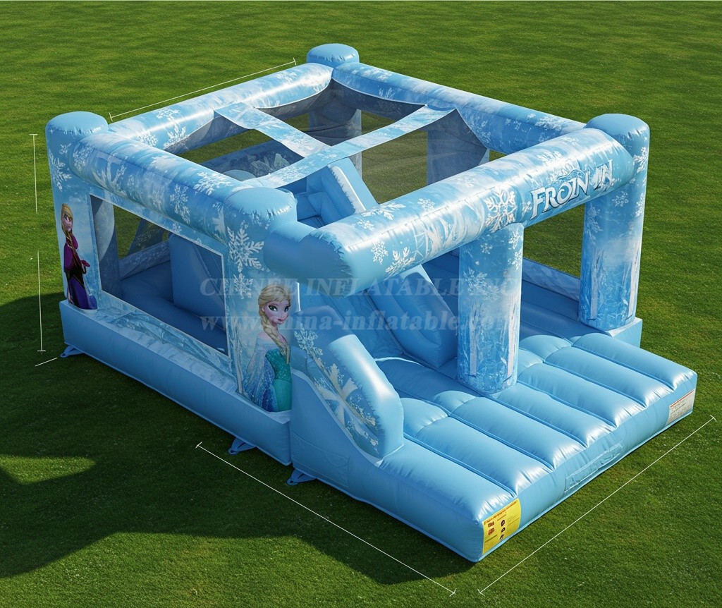 T2-8348 frozen Inflatable Bouncer