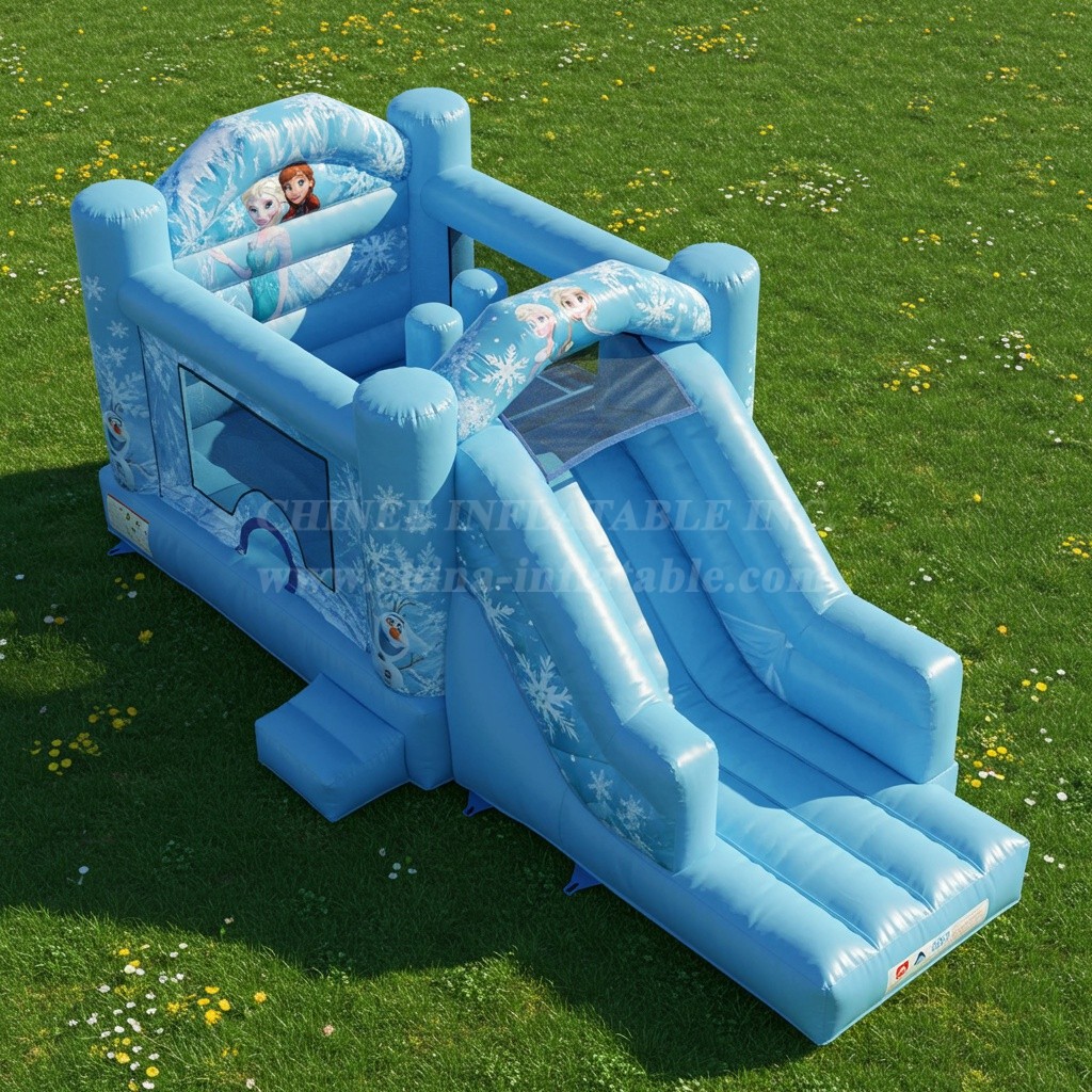 T2-8351 frozen Inflatable Combos