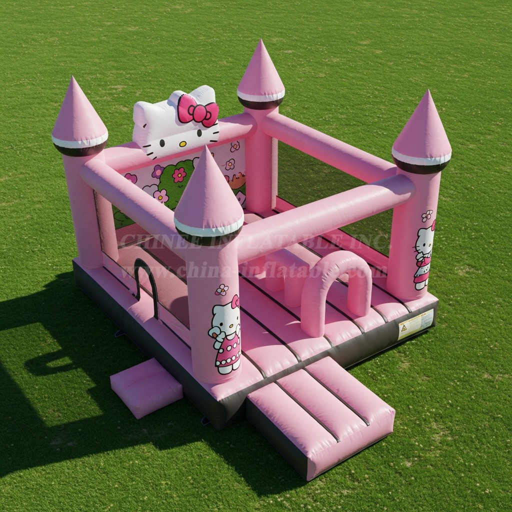 T2-8352 hello kitty Inflatable Castles