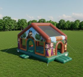T2-8354 masha and the bear Inflatable Bouncer