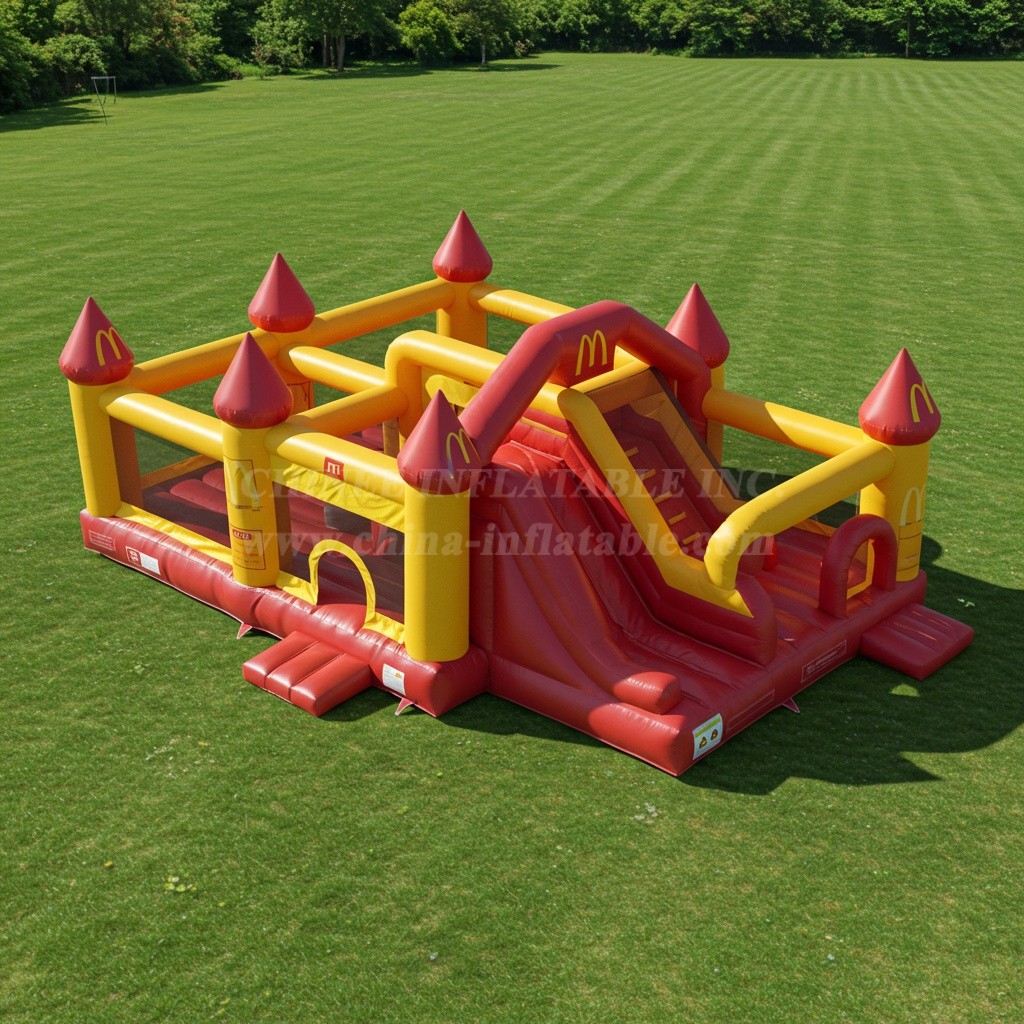 T2-8356 Mcdonald Inflatable Castles