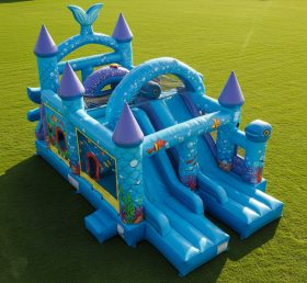 T2-8358 Mermaid Inflatable Castles