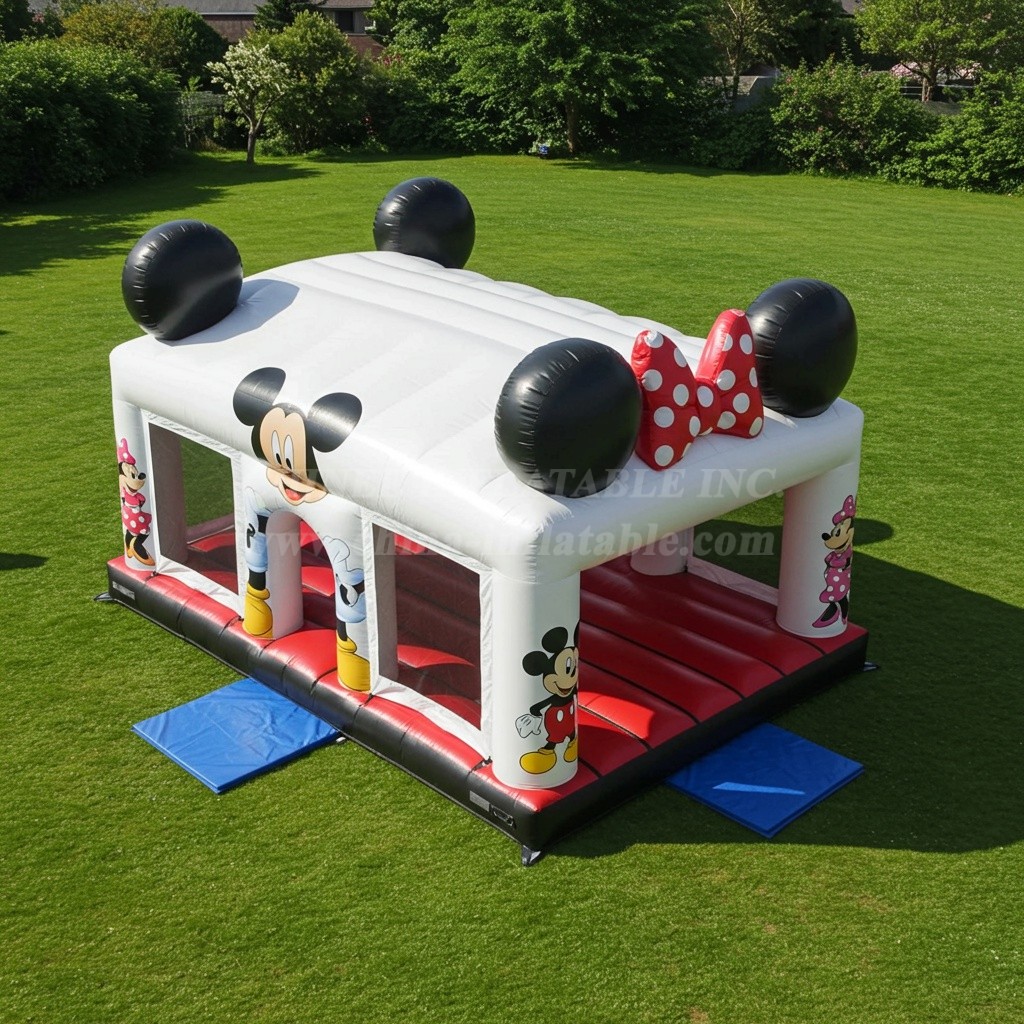 T2-8359 Mickey & Minnie Inflatable Bouncer