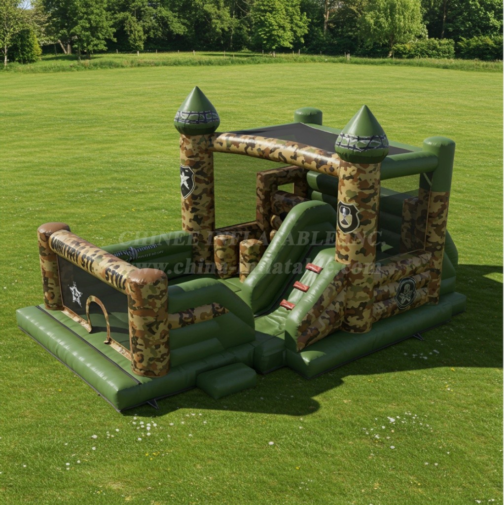 T2-8362 military style Inflatable Castles