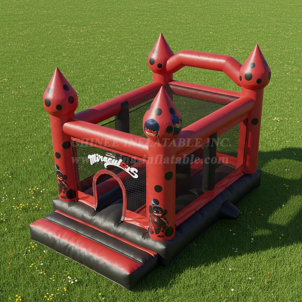 T2-8364 miraculous ladybug Inflatable Castles