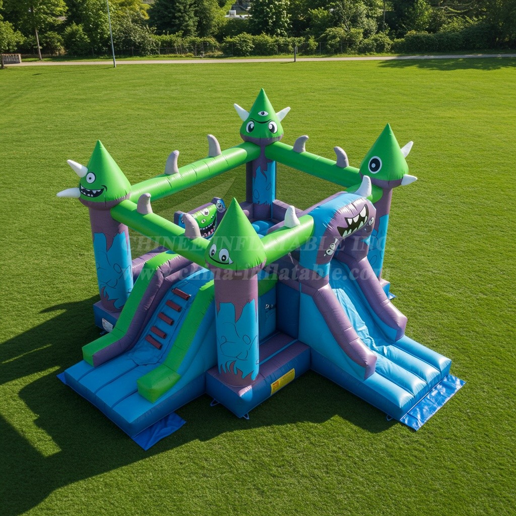 T2-8368 Monster Inflatable Castles