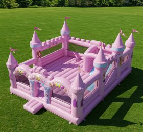 T2-8373 Princess Parties Inflatable Castles