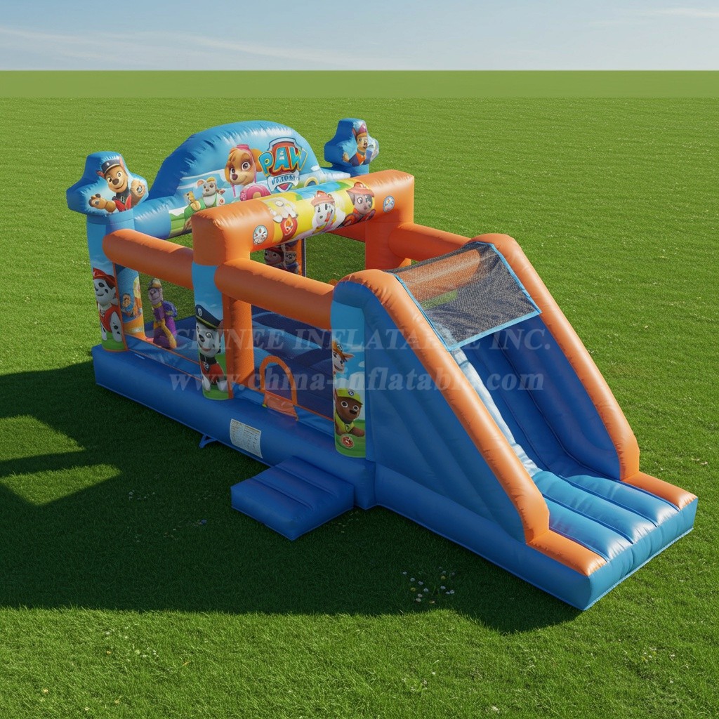 T2-8381 Paw Patrol Inflatable Combos