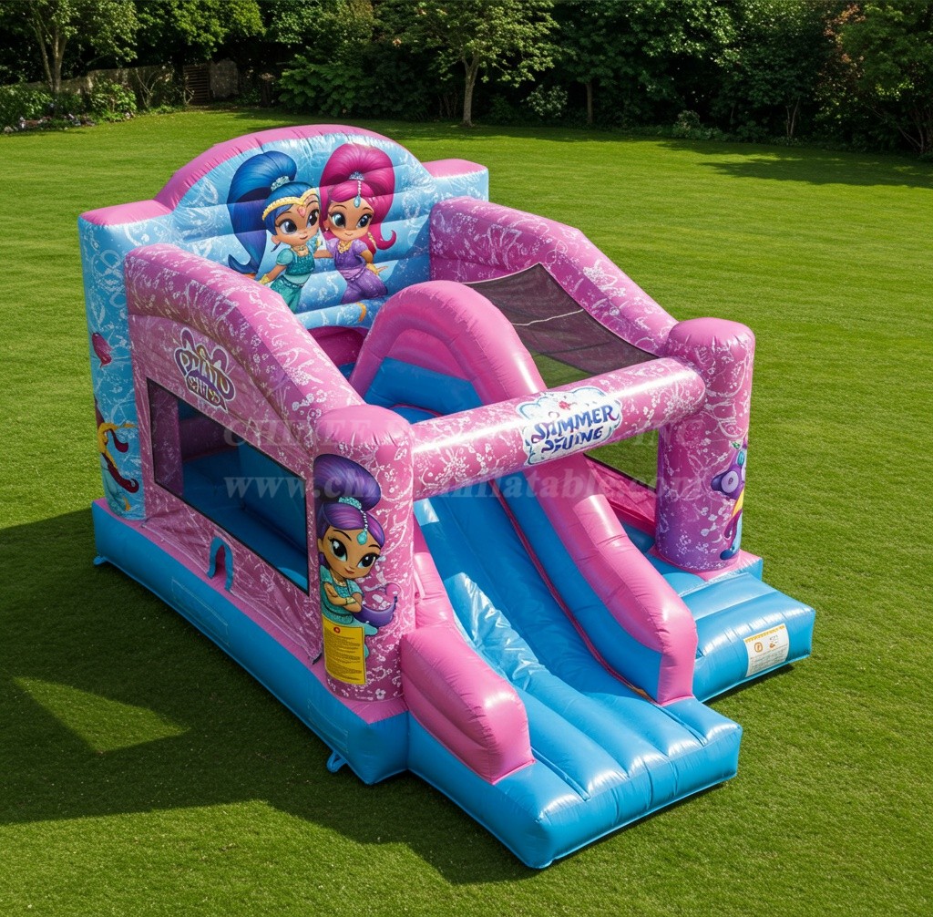 T2-8400 Shimmer & Shine Inflatable Combos