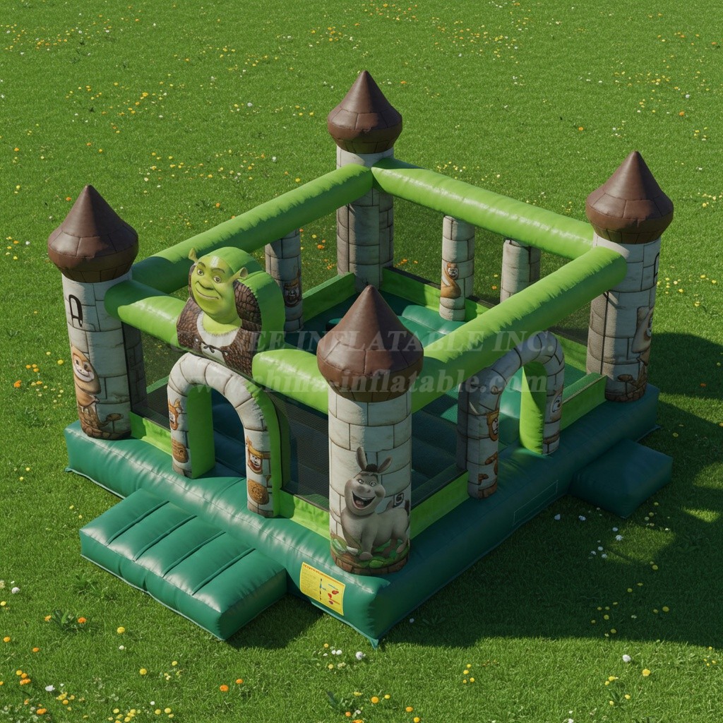 T2-8404 Shrek Inflatable Castles