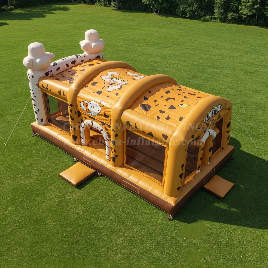 T2-8423 The_Flintstones Inflatable Bouncer