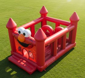 T2-8427 Tickle Me Elmo Inflatable Castles