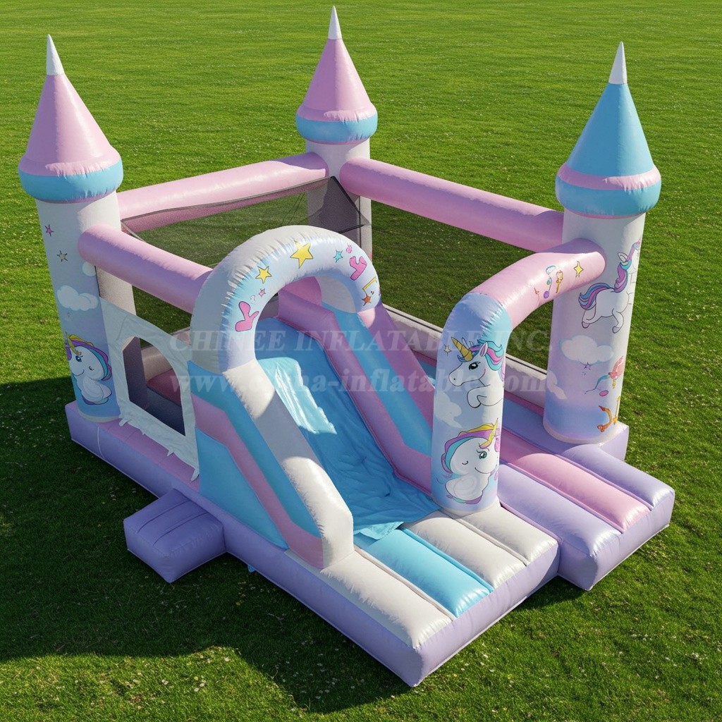 T2-8438 Unicorn Inflatable Combos