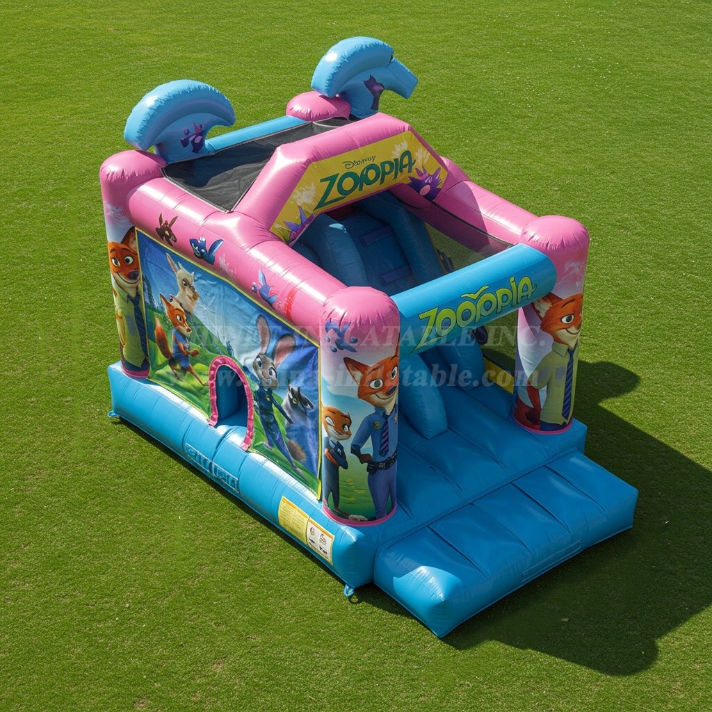T2-8442 Zootopia Inflatable Bouncer