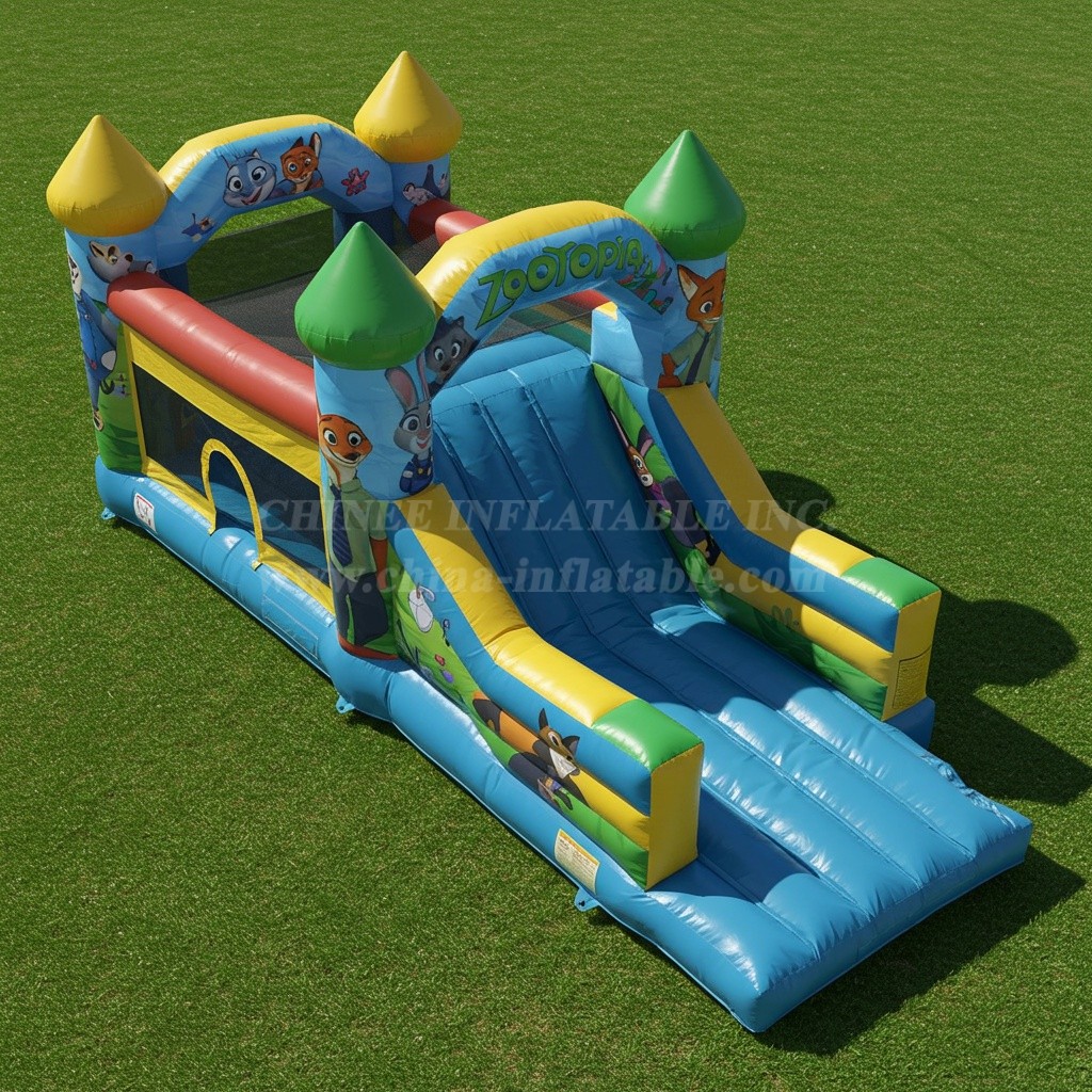 T2-8443 Zootopia Inflatable Combos