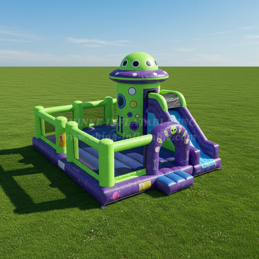 T2-8512 Alien Inflatable Castles