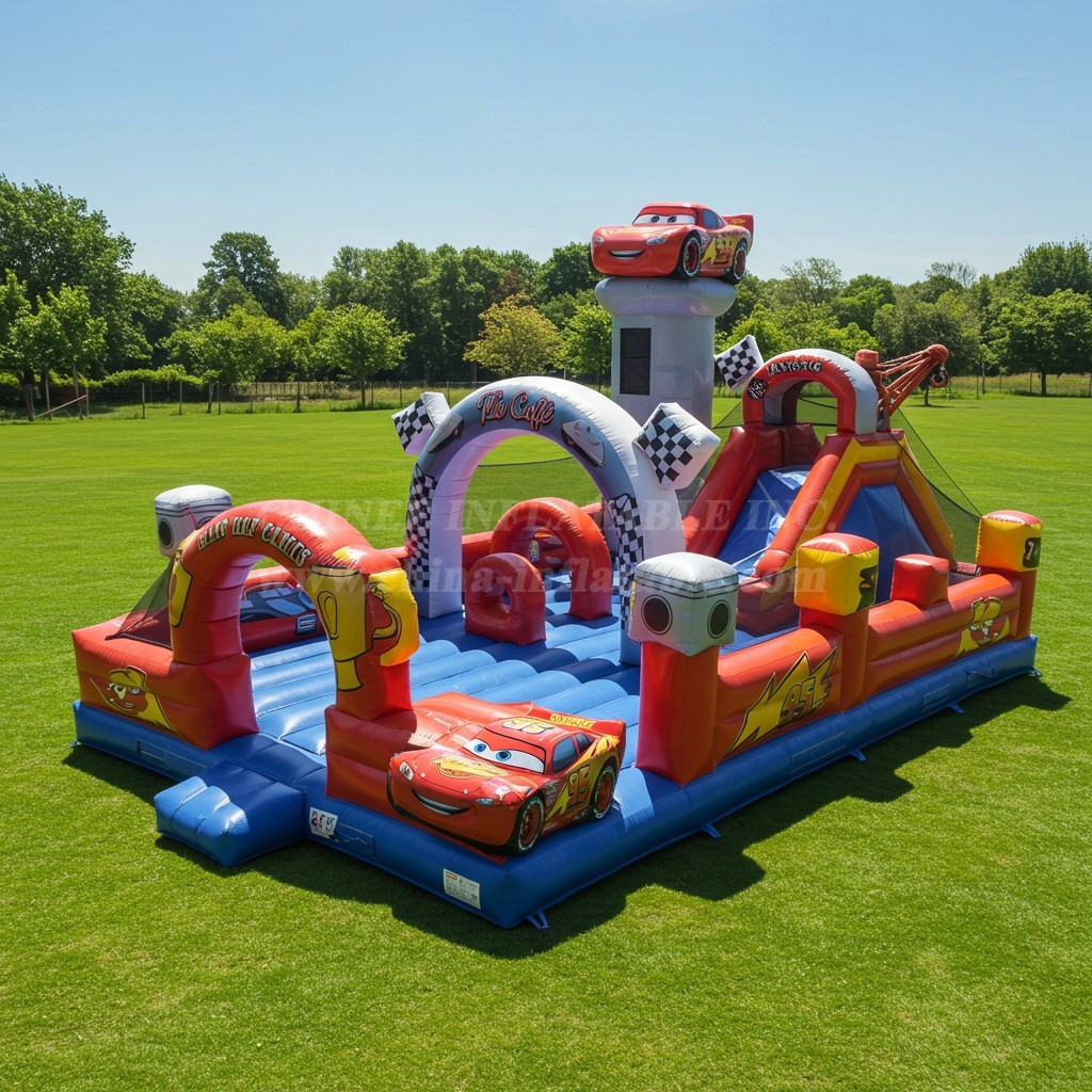 T2-8521 Cars Inflatable Castles